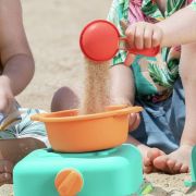 Set de juego de cocina portátil playa, parque, monte